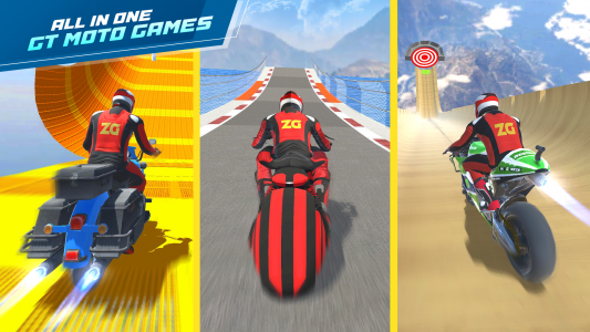 اسکرین شات بازی GT Moto Stunt 3D: Driving Game 3