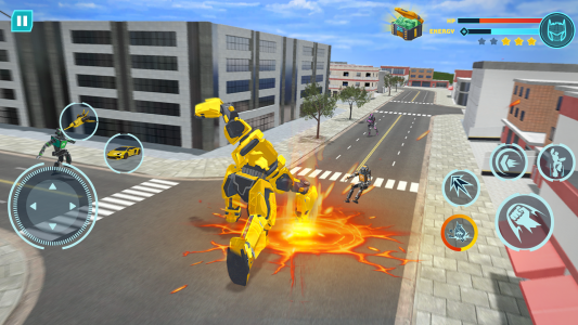 اسکرین شات 4 بازی Robot Game: Transform & Fight