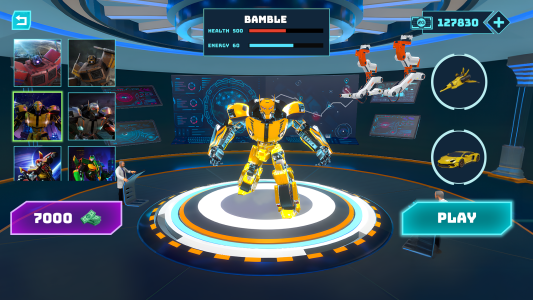 اسکرین شات 5 بازی Robot Game: Transform & Fight