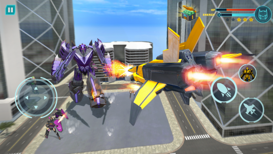 اسکرین شات 3 بازی Robot Game: Transform & Fight