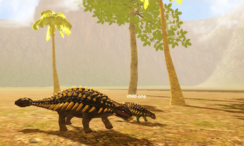 اسکرین شات 4 بازی Ankylosaurus Dino Simulator