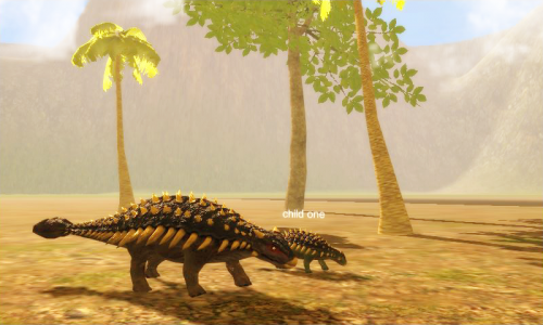 اسکرین شات بازی Ankylosaurus Simulator 4