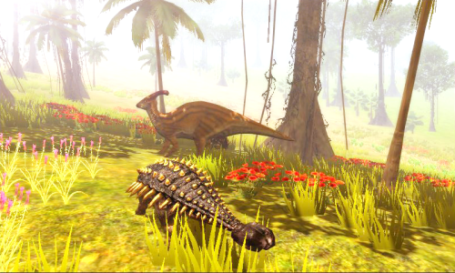 اسکرین شات 2 بازی Ankylosaurus Dino Simulator