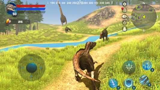 اسکرین شات بازی Baryonyx Simulator 1