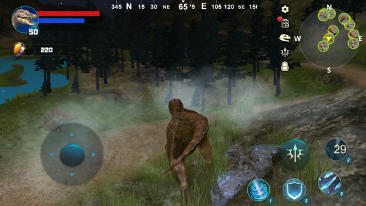 اسکرین شات بازی Baryonyx Simulator 2