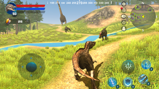 اسکرین شات بازی Baryonyx Dinosaur Simulator 1