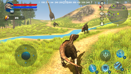 اسکرین شات 1 بازی Baryonyx Dinosaur Simulator