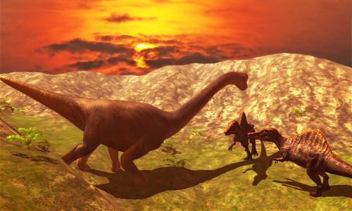 اسکرین شات بازی Brachiosaurus Simulator 5
