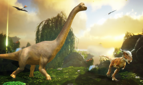 اسکرین شات بازی Brachiosaurus: Jurassic Giant 3