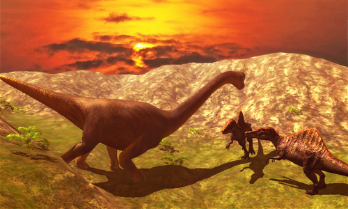 اسکرین شات بازی Brachiosaurus: Jurassic Giant 5