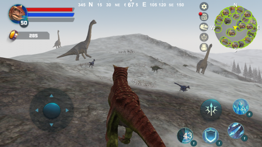 اسکرین شات بازی Carnotaurus Simulator 4