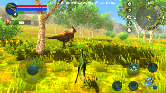 اسکرین شات بازی Compsognathus Simulator 1