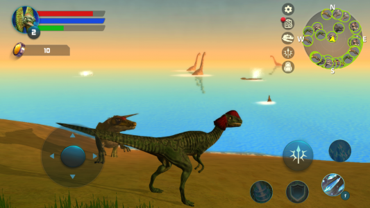 اسکرین شات بازی Dilophosaurus Simulator 4