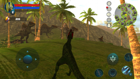 اسکرین شات بازی Dilophosaurus Simulator 6