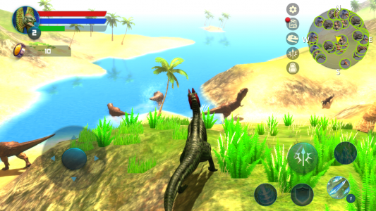 اسکرین شات بازی Dilophosaurus Dino Simulator 2