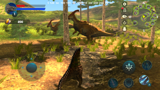 اسکرین شات بازی Dimetrodon Simulator 4