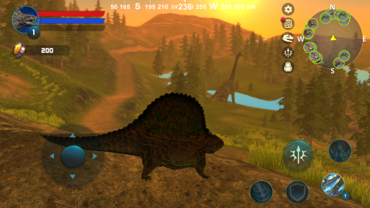 اسکرین شات بازی Dimetrodon Simulator 5