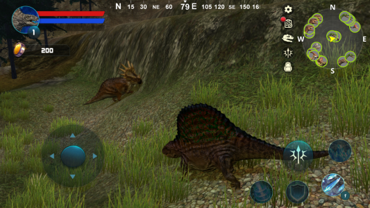 اسکرین شات بازی Dimetrodon Simulator 6