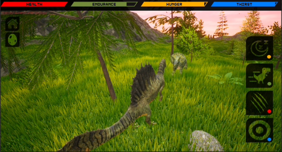 اسکرین شات بازی Spinosaurus games 3d Dinosaur 4