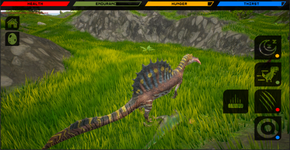 اسکرین شات بازی Spinosaurus games 3d Dinosaur 3