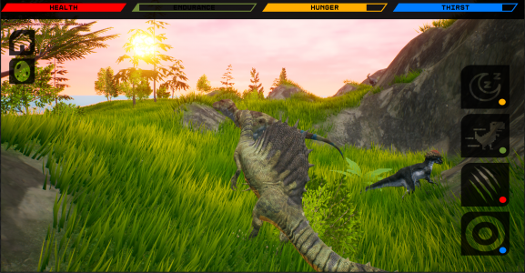 اسکرین شات بازی Spinosaurus games 3d Dinosaur 1