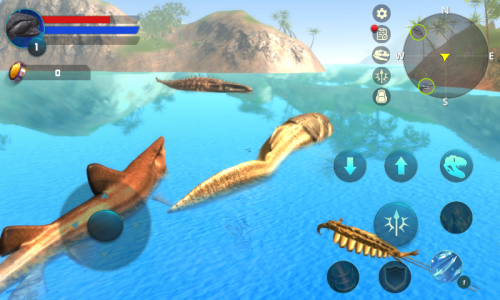 اسکرین شات بازی Dunkleeosteus Simulator 4