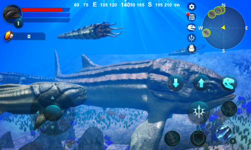 اسکرین شات بازی Dunkleeosteus Simulator 6