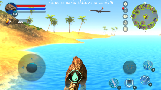 اسکرین شات بازی Iguanodon Simulator 2