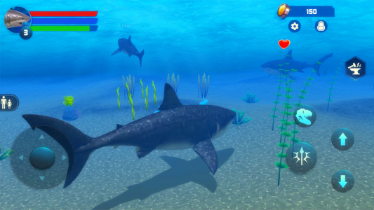 اسکرین شات 3 بازی Megalodon Dino Survival Sim