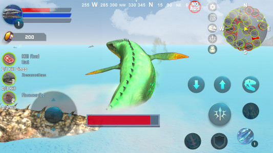 اسکرین شات 5 بازی Mosasaurus Dino Simulator