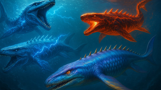 اسکرین شات 3 بازی Mosasaurus Dino Simulator