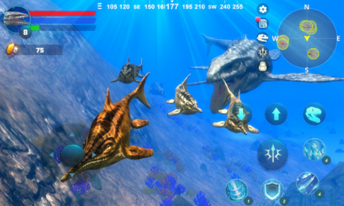 اسکرین شات بازی Mosasaurus Simulator 6