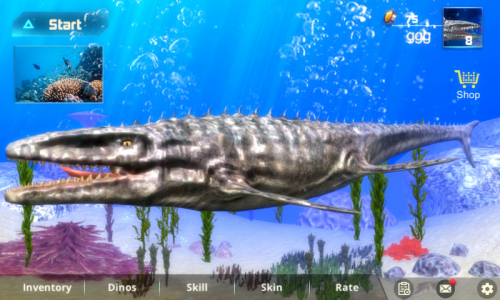 اسکرین شات بازی Mosasaurus Dino Simulator 1