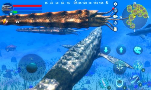 اسکرین شات بازی Mosasaurus Simulator 4