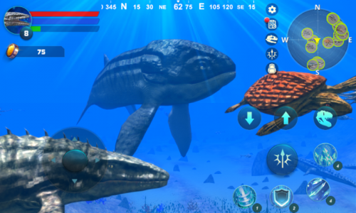 اسکرین شات بازی Mosasaurus Simulator 5