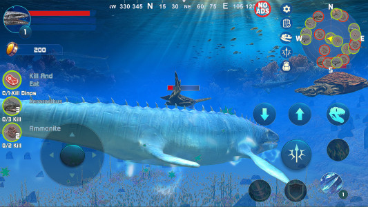 اسکرین شات 4 بازی Mosasaurus Dino Simulator