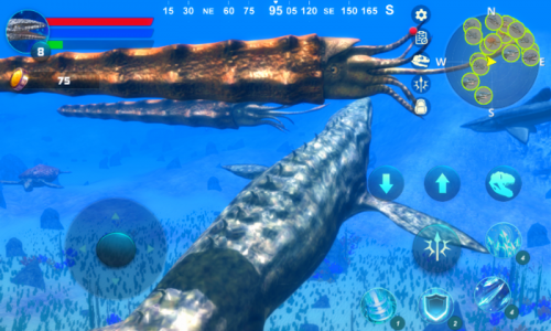 اسکرین شات بازی Mosasaurus Dino Simulator 4