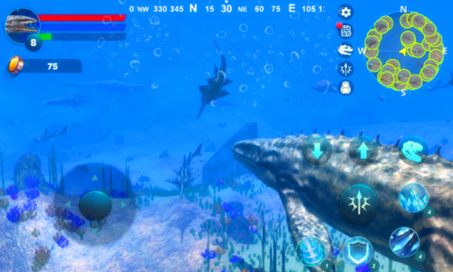 اسکرین شات بازی Mosasaurus Dino Simulator 3
