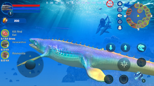 اسکرین شات 6 بازی Mosasaurus Dino Simulator