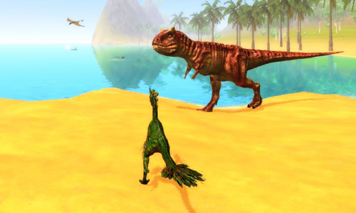 اسکرین شات بازی Oviraptor Simulator 4