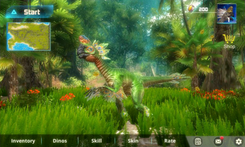 اسکرین شات بازی Oviraptor Simulator 1