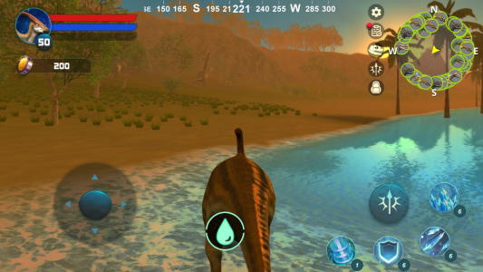 اسکرین شات بازی Parasaurolophus Simulator 5