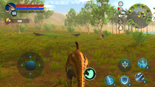 اسکرین شات بازی Parasaurolophus Simulator 3