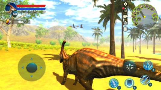 اسکرین شات بازی Parasaurolophus Simulator 4