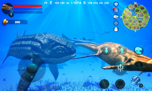 اسکرین شات بازی Plesiosaurus Simulator 6