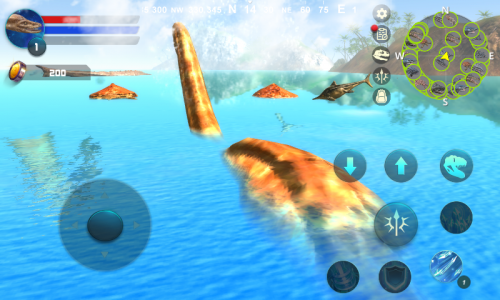 اسکرین شات بازی Plesiosaurus Simulator 3