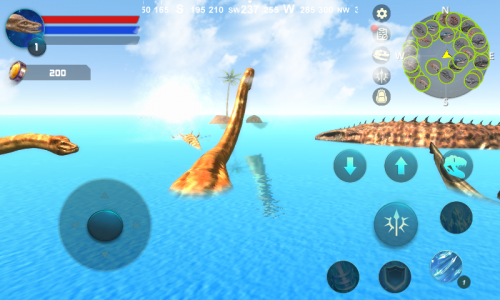 اسکرین شات بازی Plesiosaurus Simulator 2