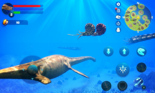 اسکرین شات بازی Plesiosaurus Simulator 4