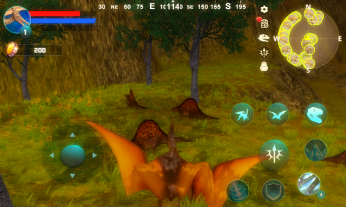 اسکرین شات بازی Pteranodon:Flying Dinosaur Sim 8