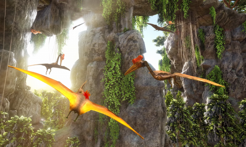 اسکرین شات بازی Pteranodon:Flying Dinosaur Sim 3